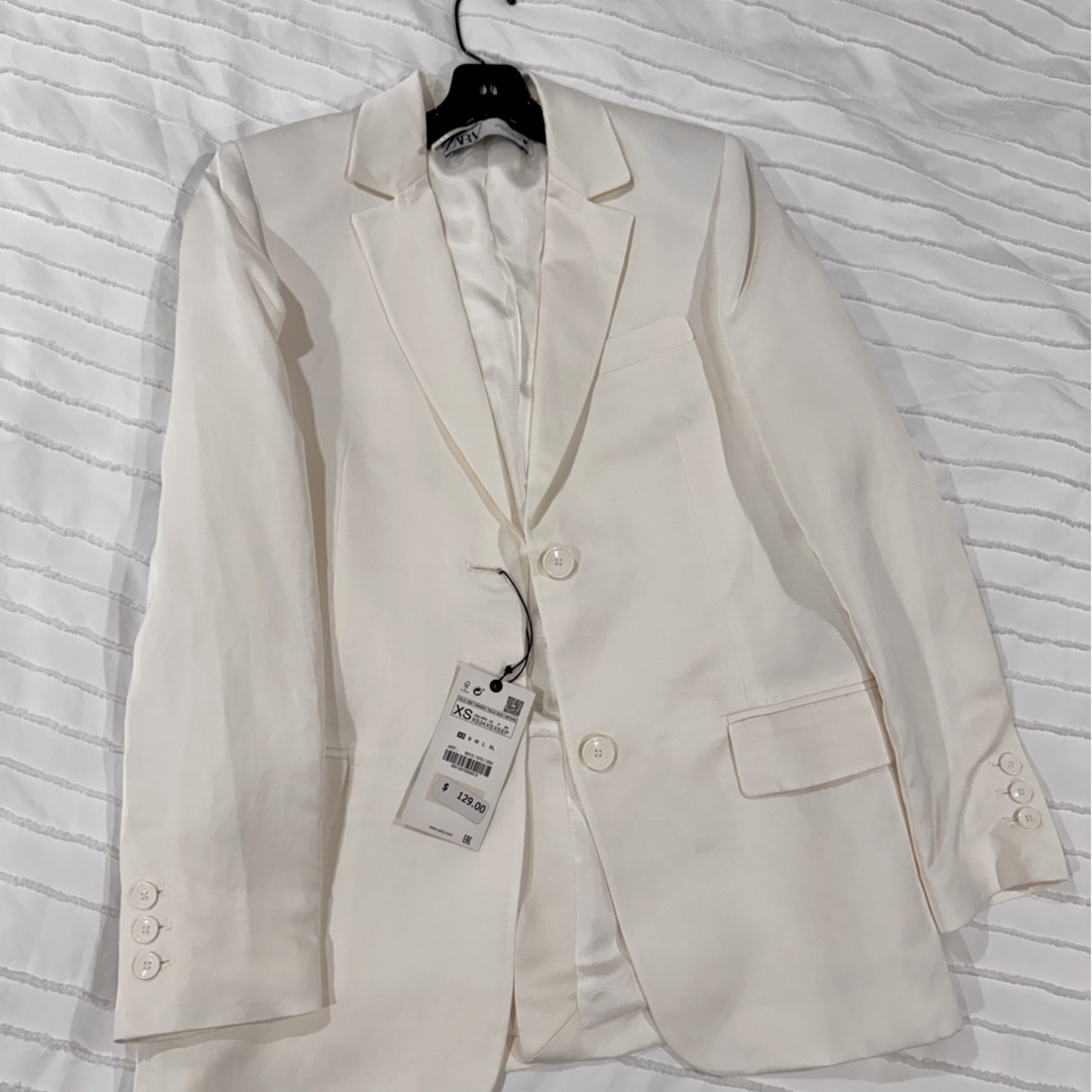 Zara Satin Feel Blazer
